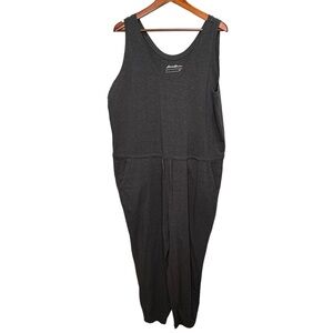 Eddie Bauer Grey Sleeveless Scoop Neck Jumpsuit Size XL